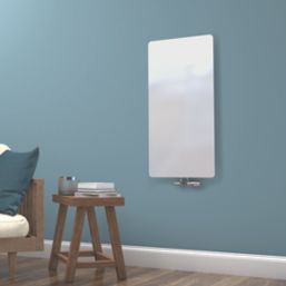 Towelrads Vetro 1000mm x 500mm 1621BTU White Vertical Designer Radiator