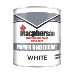 Macpherson  1Ltr White Matt  Interior Wood & Metal Primer Undercoat
