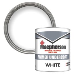 Macpherson  1Ltr White Matt  Interior Wood & Metal Primer Undercoat