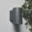 Zink Mizar Outdoor LED Wall Light Fitting Anthracite 10W 740lm