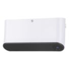 Refurb   2000W Electric Wall-Mounted Fan Heater White/Black