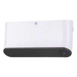 Refurb   2000W Electric Wall-Mounted Fan Heater White/Black