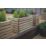 Forest  Rectangular Double Linear Planter Natural Wood 800mm x 400mm x 440mm