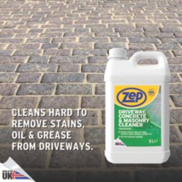 Zep   Driveway, Concrete & Masonry Cleaner Concentrate 5Ltr