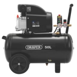 Draper 24981 50Ltr Brushless Electric Direct Drive Air Compressor 230V