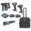 Erbauer  18V 2 x 4.0Ah Li-Ion EXT Brushless Cordless 4-Piece Kit
