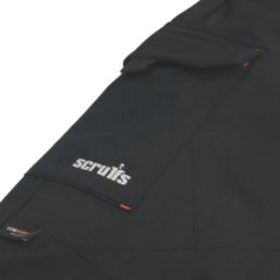 Scruffs Tech Hybrid Stretch Cargo Joggers Black 2X Large 35" W 31" L