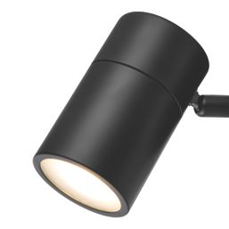 LAP Telloy Round 1-Light Bathroom Spotlight Black