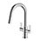 Clearwater Kira KIR30CP Double Lever Tap with Twin Spray Pull-Out  Chrome