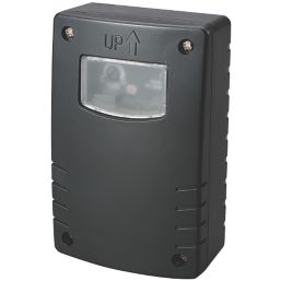 Zinc  Outdoor Black Photocell Sensor