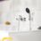 Grohe Start Loop Chrome 114mm Wall Mounted Single Control Manual Shower Mixer Tap