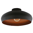 Eglo Mogano Ceiling Light Black/Copper