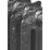 Terma Oxford 3-Column Cast Iron Radiator 470mm x 606mm Raw Metal 2051BTU