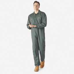 Dickies Redhawk  Boiler Suit/Coverall Lincoln Green X Large 42-48" Chest 30" L