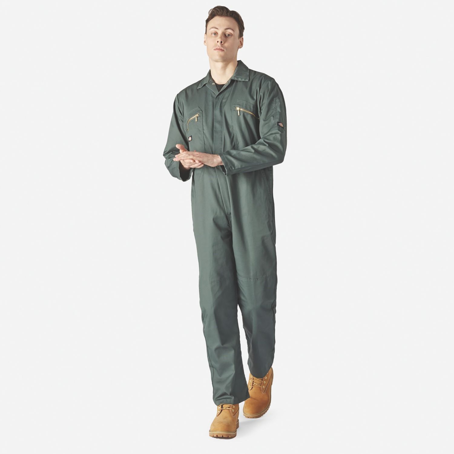 Dickies Redhawk Boiler Suit/Coverall Lincoln Green X Large 42-48" Chest 30" L (683RP)