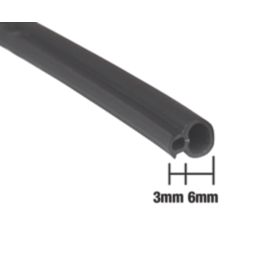 Stormguard  uPVC Door & Window Seal Black 100m