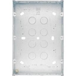 British General  12-Gang Galvanised Steel  Knockout Box 47mm