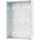 British General  12-Gang Galvanised Steel  Knockout Box 47mm