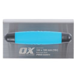 OX Pro External Medium Edging Trowel 7" x 4"