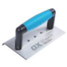 OX Pro External Medium Edging Trowel 7" x 4"
