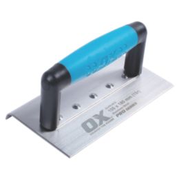 OX Pro External Medium Edging Trowel 7" x 4"