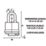 Master Lock 7804EURD Laminated Steel  Weatherproof   Padlock 40mm