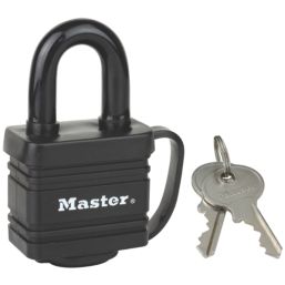 Master Lock 7804EURD Laminated Steel  Weatherproof   Padlock 40mm