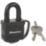 Master Lock 7804EURD Laminated Steel  Weatherproof   Padlock 40mm