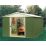 Yardmaster  9' 6" x 7' 6" (Nominal) Apex Metal Shed Green
