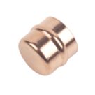 Flomasta  Brass Solder Ring Stop Ends 15mm 10 Pack
