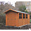 Shire Jersey 6' 6" x 13' (Nominal) Apex Shiplap T&G Timber Shed