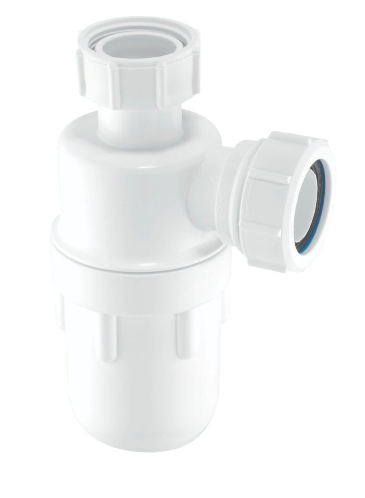 McAlpine A10 Bottle Trap White 32mm