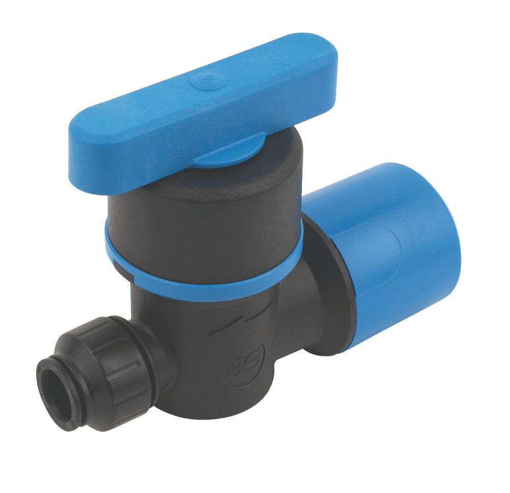 JG Speedfit MDPE Stop Cock 25mm x 15mm