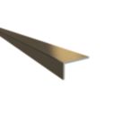 Rothley Antique Brass Corner Profiles 2.5m x 15mm x 27mm 3 Pack