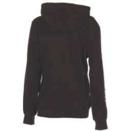 Hard Yakka Heritage Icon Womens Hooded Sweatshirt Black X Large 27" Chest
