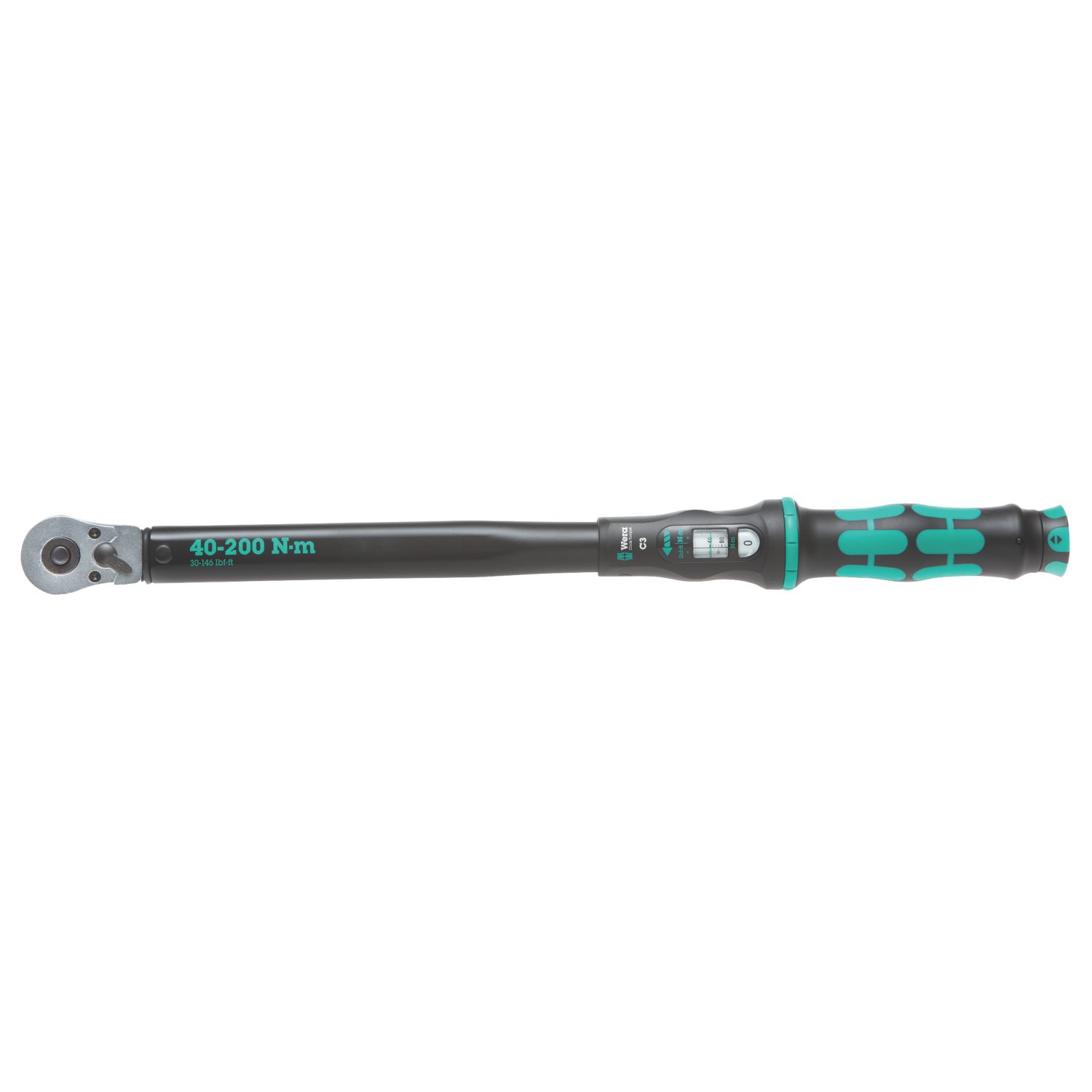Wera Click-Torque C3 Adjustable Torque Wrench 1/2" x 21.1" (684HF)