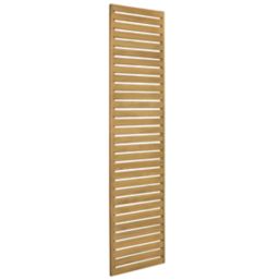 Forest  Softwood Rectangular Slatted Trellis 1' x 6' 4 Pack
