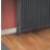 Reina 300mm Anthracite 3 Column Radiator Feet 2 Pack