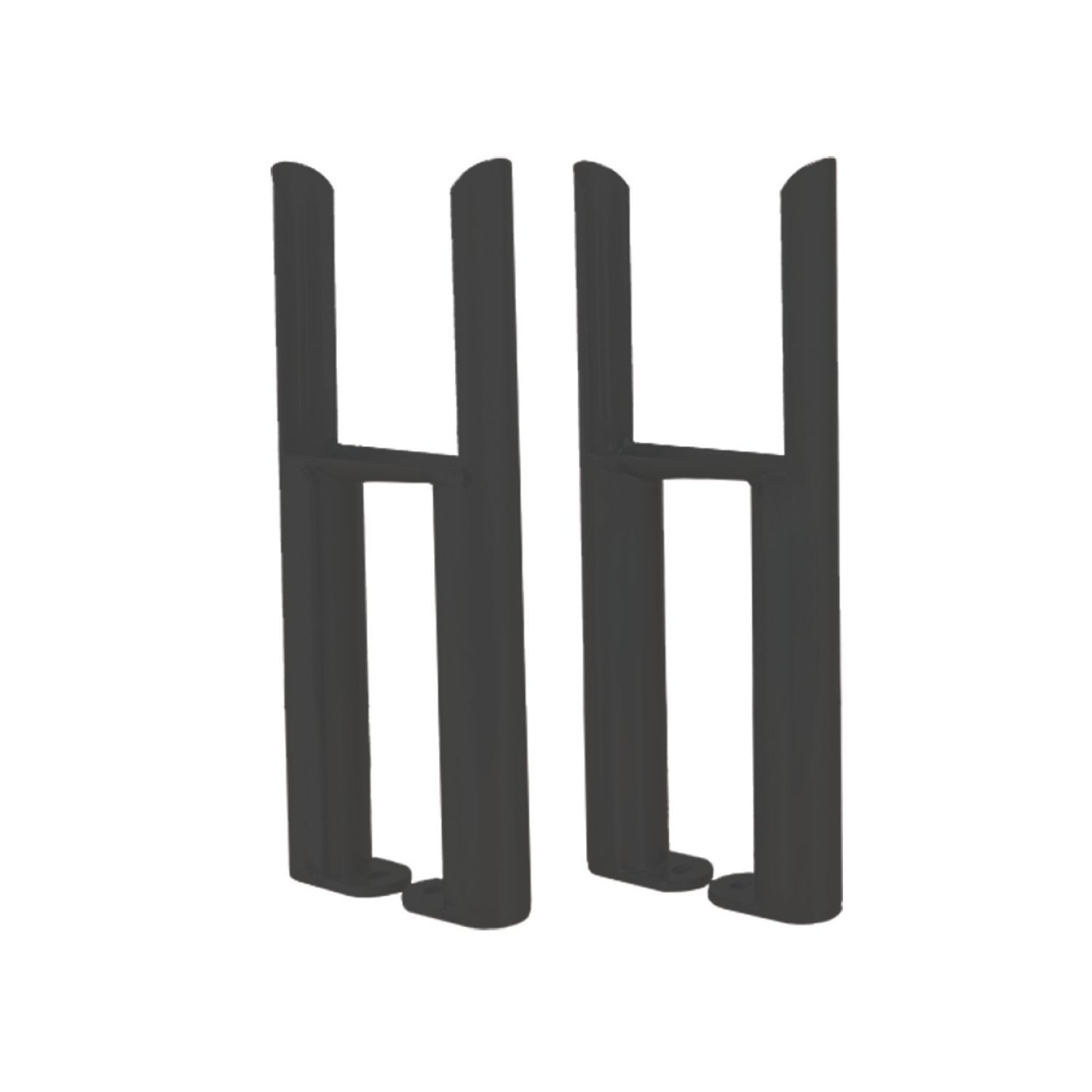 Reina 300mm Anthracite 3 Column Radiator Feet 2 Pack (684LG)