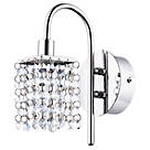 Eglo Almonte LED Bathroom Wall Light Chrome 3W 320lm