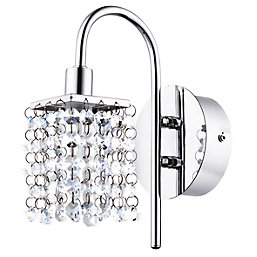 Eglo Almonte LED Bathroom Wall Light Chrome 3W 320lm