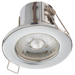 LAP Cosmoseco Fixed  Fire Rated LED Downlight Chrome 5.8W 450lm