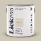 LickPro  2.5Ltr Greige 02 Vinyl Matt Emulsion  Paint