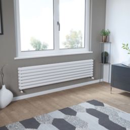 Ximax Fortuna 410mm x 1800mm 4573BTU White Horizontal Designer Radiator