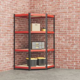 RB Boss Fastlok UDL/PC 4-Tier Metal Garage Shelving Unit 420mm x 750mm x 1800mm
