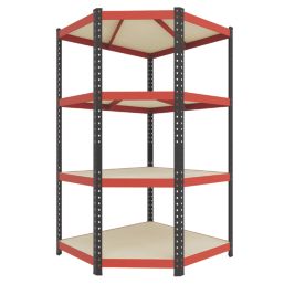 RB Boss Fastlok UDL/PC 4-Tier Metal Garage Shelving Unit 420mm x 750mm x 1800mm