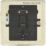 Knightsbridge  10AX 1-Gang 2-Way Light Switch  Brushed Brass
