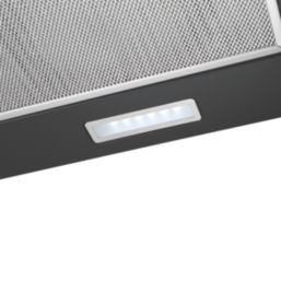 Essentials NNCGHB60UK Curved Glass Hood Black 600mm