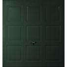 Gliderol Georgian 7' 6" x 6' 6" Non-Insulated Frameless Steel Up & Over Garage Door Fir Green