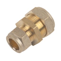 Flomasta  Brass Compression Reducing Coupler 22mm x 15mm